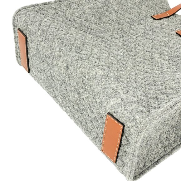 Gucci Diamante Grey Wool Tote - Picture 5 of 8